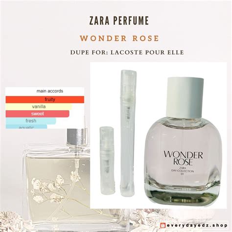 zara perfume wonder rose dupe|wonder rose perfume by zara.